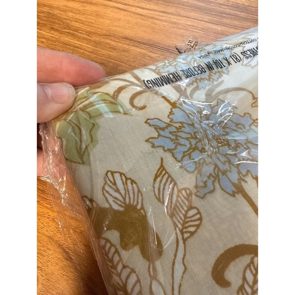 Vintage Cannon Royal Family Full Size No Iton Percale Flat Sheet.‎ Cotswold .